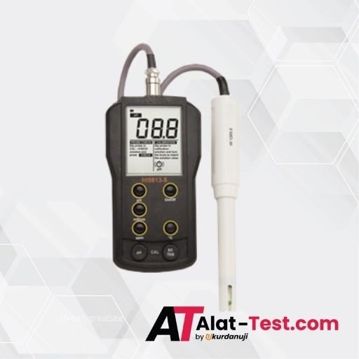 Alat Ukur pH/EC/TDS Meter HANNA INSTRUMENT HI9813-5 | Alat-Test.Com