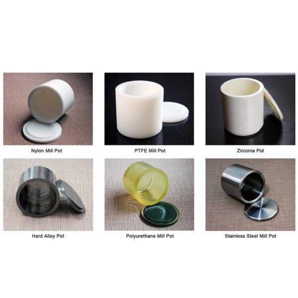 Light Horizontal Planetary Ball Mill - Image 3