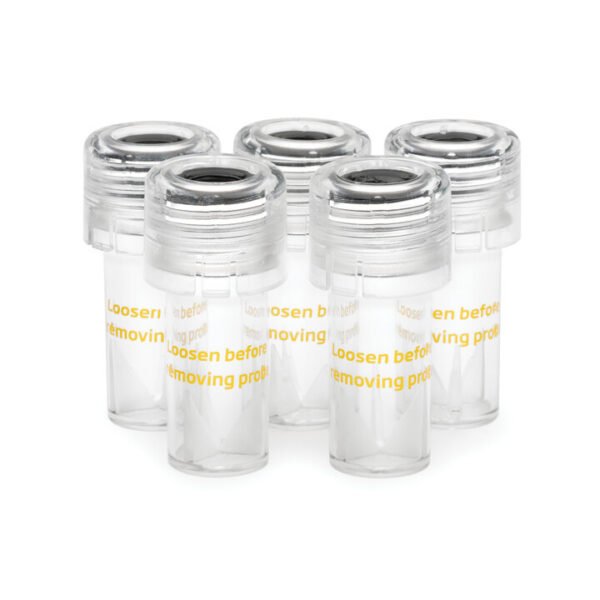 pH Electrode Storage Cap with Compression Fitting, 8 mm Stem Diameter (5 pcs.)