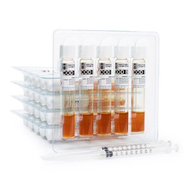 COD Medium Range Reagent Vials, EPA Method (25 tests)