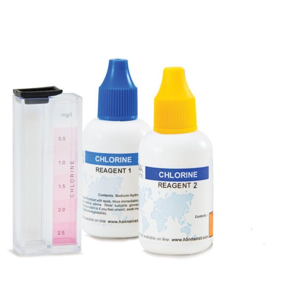 Free Chlorine Test Kit, Extended Range