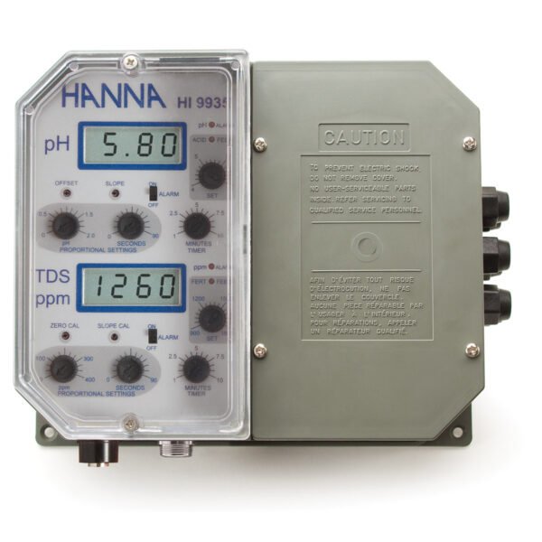 Industrial Grade pH and TDS Controller with Proportional Fertilizer Dosing