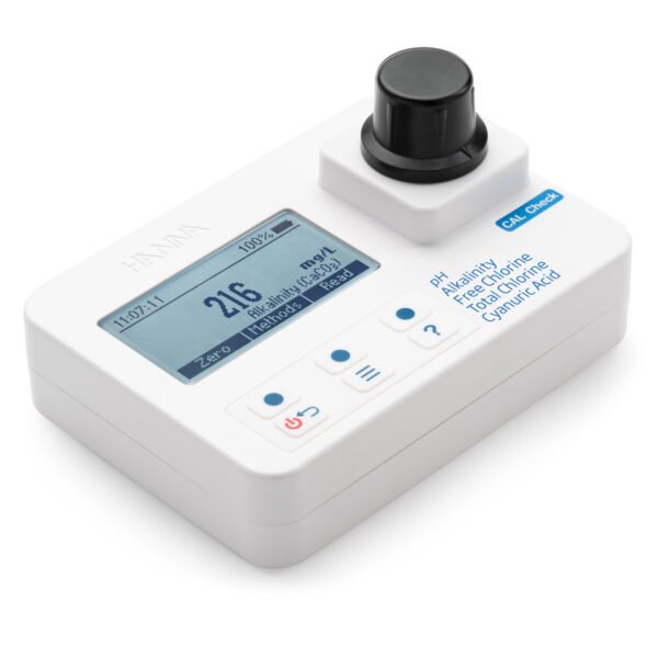 pH, Alkalinity, Free Chlorine, Total Chlorine, and Cyanuric Acid Photometer