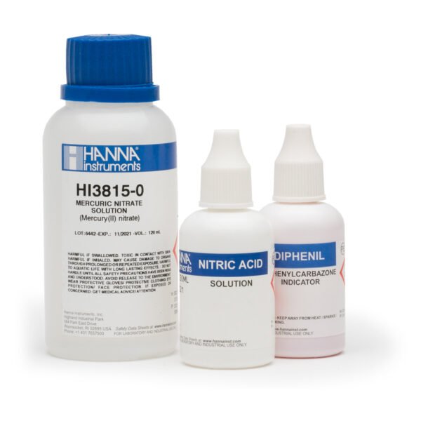 Chloride Test Kit Replacement Reagents (110 tests)
