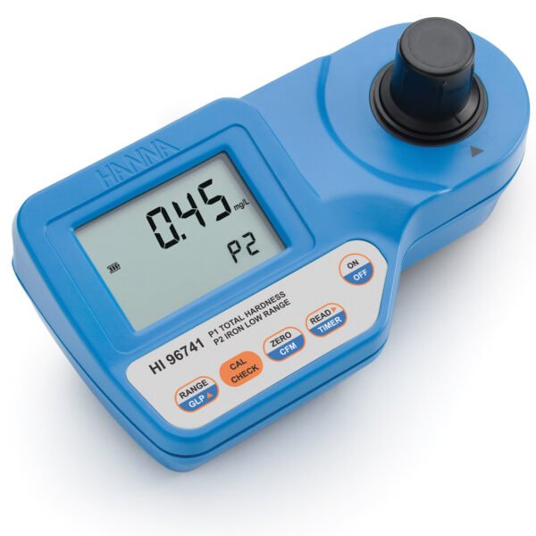 Total Hardness and Low Range Iron Portable Photometer