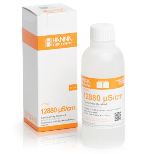 12880 µS/cm Conductivity Standard (230mL Bottle)