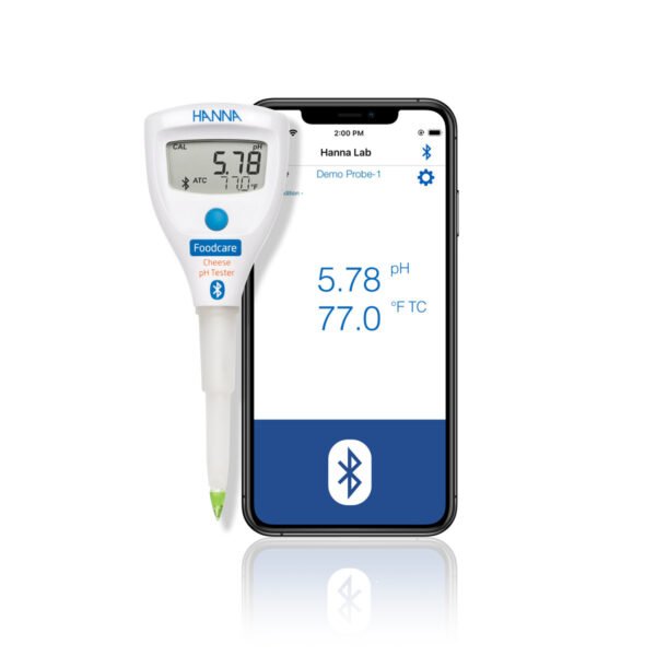 HALO2 Wireless pH Tester for Cheese