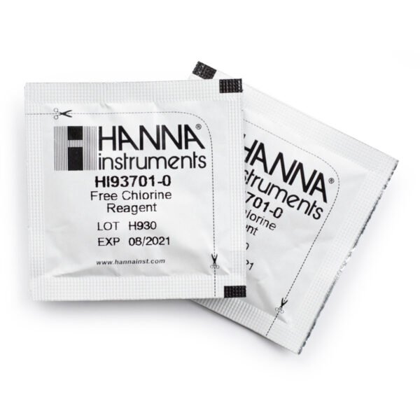 HANNA Instruments Free Chlorine Reagents (Paket 100 Tes)