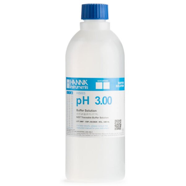 pH 3.00 Technical Calibration Buffer (500 mL)