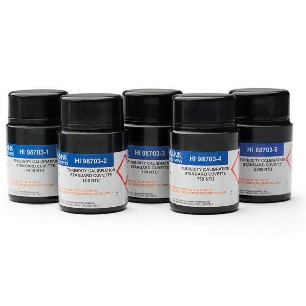 Turbidity Calibration Standards for validating Turbidity Meters that have a 0 to 4000 NTU range