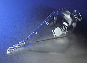 Centrifuge Tube 100mL Pear-Shaped with Graduated Stem 0-1ml