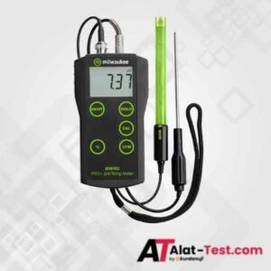 Milwaukee MW102 PRO+ 2-in-1 pH and Temperature Meter with ATC