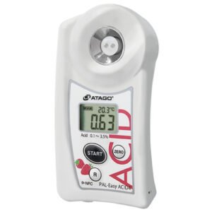 Atago Pocket Acidity Meter (Strawberry) PAL-Easy ACID4 Master Kit
