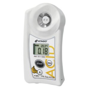Atago Pocket Acidity Meter (Banana) PAL-Easy ACID6 Master Kit