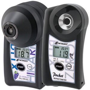 Atago IR Brix Meter × Brix Meter PAL-HIKARi2+PAL-0 (Grapes)