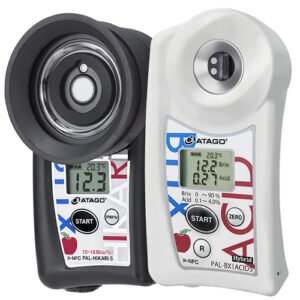 Atago IR Brix Meter × Brix Acidity Meter PAL-HIKARi 5+BX|ACID5 (Apple)