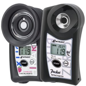 Atago IR Brix Meter × Brix Meter PAL-HIKARi10+PAL-0 (Peach)