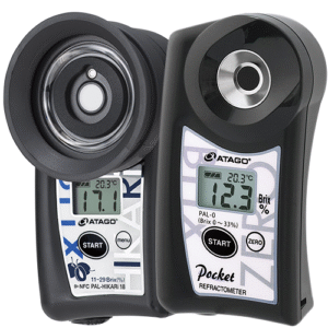 Atago IR Brix Meter × Brix Meter PAL-HIKARi18+PAL-0 (Prune)