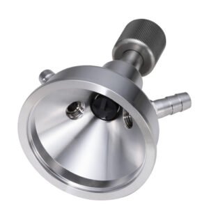 Atago Hose Connector(Outer diameter: 12mmΦ) with Manual Prism Wiper (without buffing) RE-67591