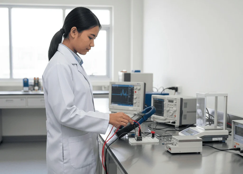 1-Phase Power Meter PCE-GPA 50 alat ukur daya satu fase presisi tinggi untuk industri dan laboratorium