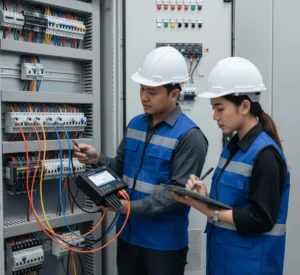 3-Phase Power Meter / 3-Phase Power Analyzer PCE-PA 6500 F150 alat ukur daya tiga fase presisi tinggi untuk industri dan laboratorium