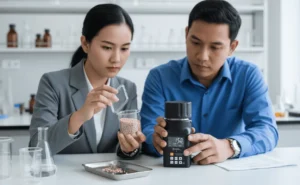 Absolute Moisture Meter PCE-GMM 15 alat pengukur kadar air presisi tinggi untuk laboratorium dan industri