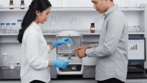 Absolute Moisture Meter PCE-MA 110TS alat pengukur kadar air presisi tinggi untuk laboratorium dan industri