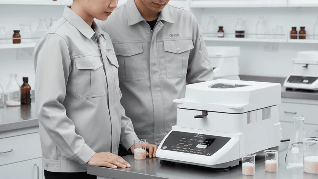 Absolute Moisture Meter PCE-MA 200TS alat pengukur kadar air presisi untuk berbagai bahan