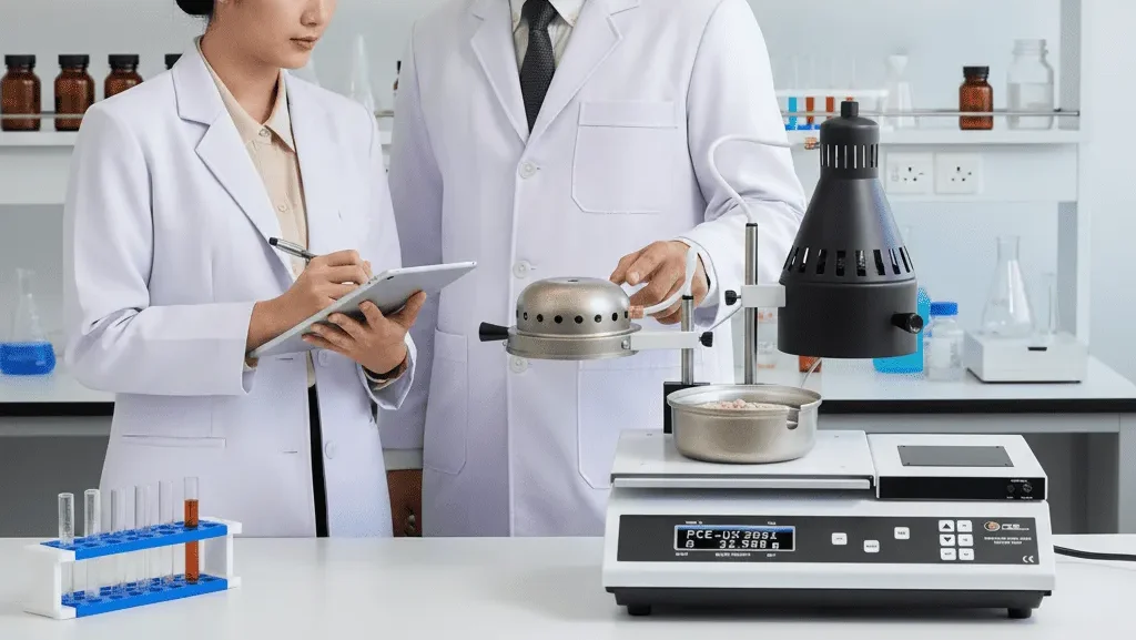 Absolute Moisture Meter PCE-UX 3031 – alat ukur kelembaban absolut presisi tinggi dengan tampilan digital modern