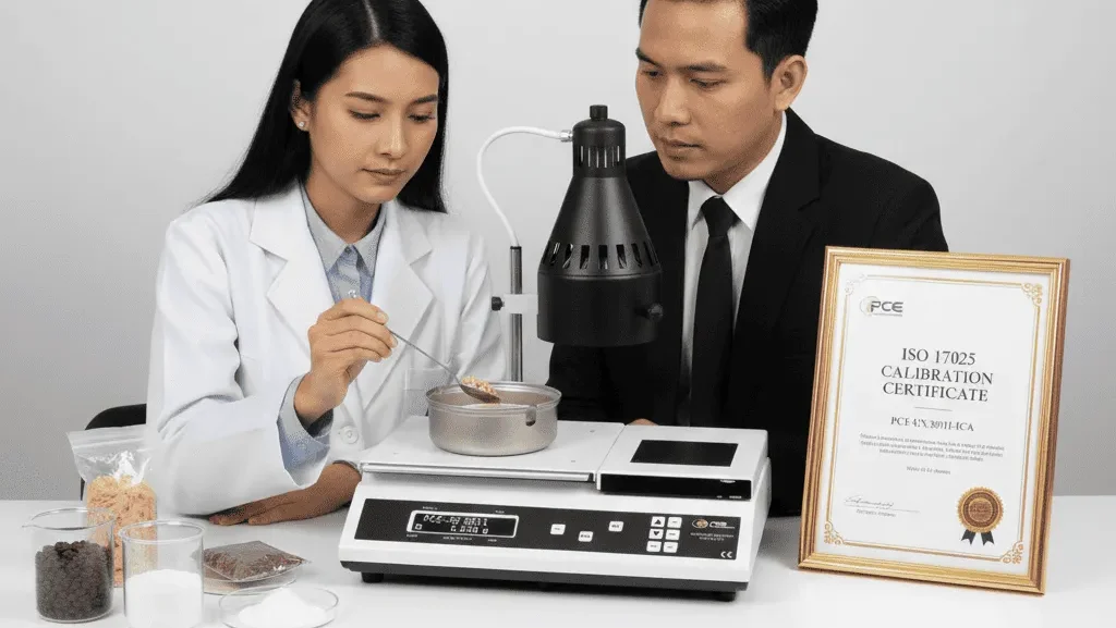 Absolute Moisture Meter PCE-UX 3011-ICA – alat pengukur kelembaban absolut presisi tinggi untuk industri dan laboratorium