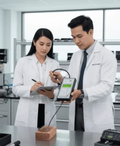Absolute Moisture Meter FMD 6 alat pengukur kadar air presisi tinggi untuk laboratorium, industri, pertanian, dan aplikasi profesional