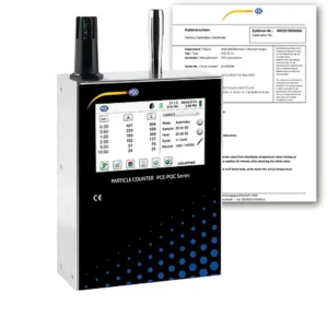 Aerosol particle counter PCE-PQC 34EU Incl. Calibration Certificate
