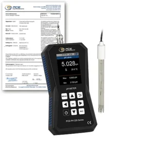 Agricultural measuring device PCE-PH 228-ICA incl. ISO-Calibration Certificate