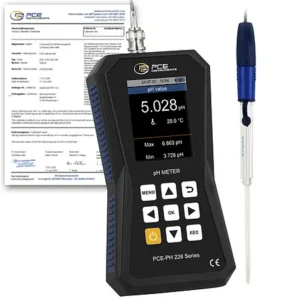 Agricultural measuring device PCE-PH 228LIQ-ICA incl. ISO-Calibration Certificate