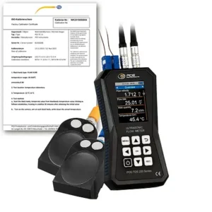 BTU Meter / Clamp on Heat meter PCE-TDS 200+ L-ICA incl. ISO Calibration Certificate