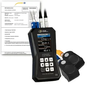BTU Meter / Clamp on Heat meter PCE-TDS 200+ M-ICA incl. ISO Calibration Certificate