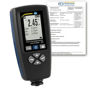 Coating Thickness Gauge PCE-CT 5000H-ICA incl. ISO Calibration Certificate