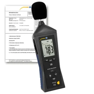 Condition Monitoring Sound Level Meter PCE-322A-ICA incl calibration certificate