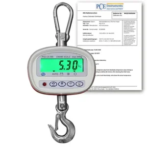 Crane Scale PCE-CS 300-ICA incl. ISO Calibration Certificate
