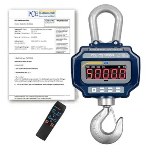 Crane Scale PCE-CS 5000N-ICA incl. ISO Calibration Certificate