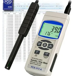 Data Logger for Temperature and Humidity PCE-313A