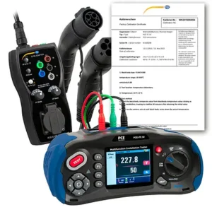 Electric Vehicle EV Tester / EV Test PCE-EVSE-KIT2-ICA incl ISO Cal Certificate