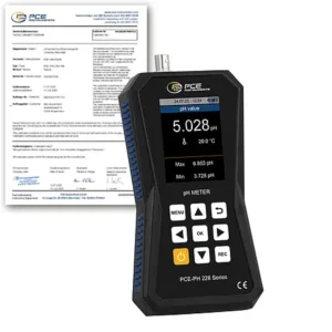 Environmental Tester PCE-PH 228HHD-ICA incl. ISO-Calibration Certificate