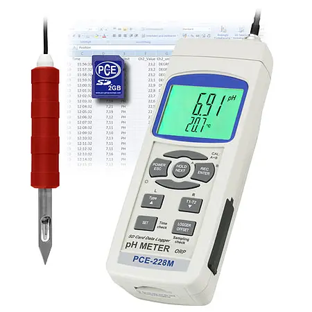 Food pH Meter PCE-228M