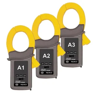 for the PCE-PA 8300 (up to 1,200 A) (3x current clamps)