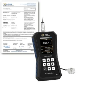Force Gauge / Digital Force Gauge PCE-DFG 2K XF-ICA incl. ISO-Calibration Certificate