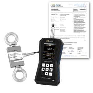 Force Gauge / Digital Force Gauge PCE-DFG 2K5 X-ICA incl. ISO-Calibration Certificate