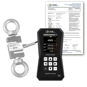 Force Gauge / Digital Force Gauge PCE-DFG 5K X-ICA incl. ISO-Calibration Certificate