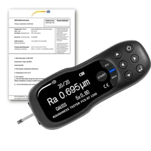 Handheld Surface - Roughness Tester PCE-RT 1200BT-ICA inc. ISO Calibration Cert.