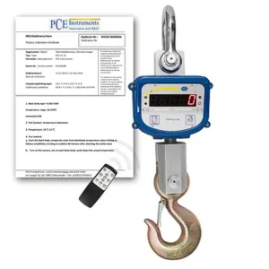 Heavy Duty Scale PCE-CS 10000N-ICA incl. ISO Calibration Certificate
